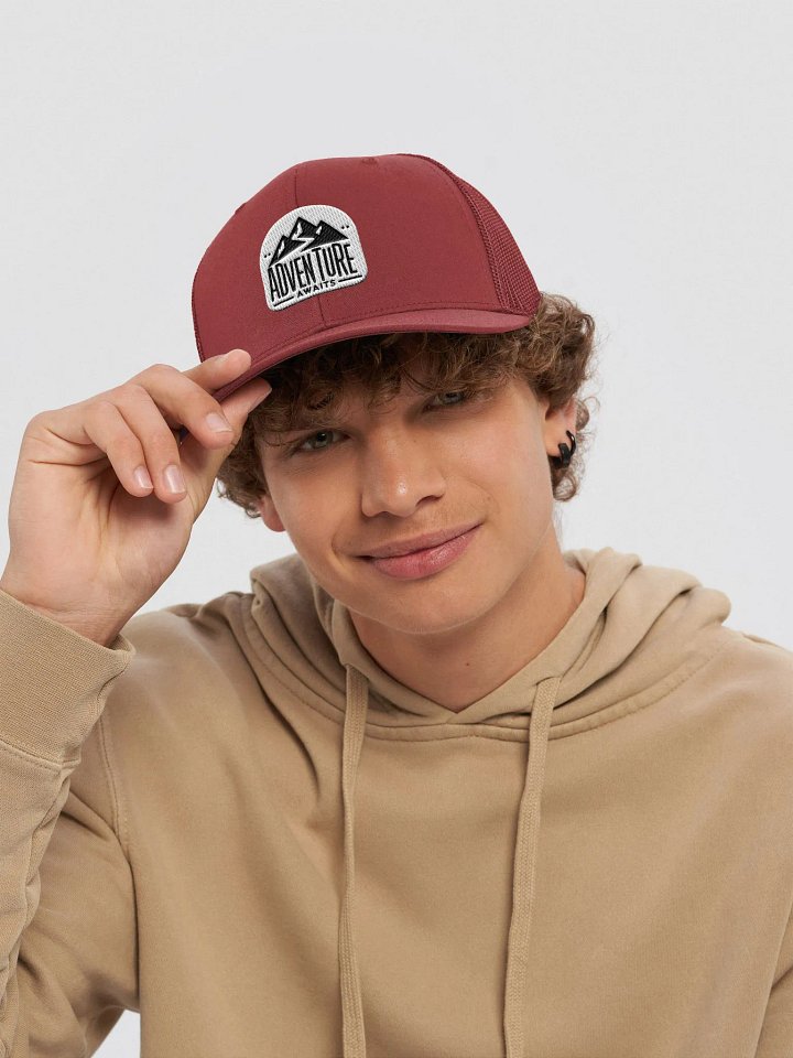 Wanderlust Adventure Trucker Hat product image (1)