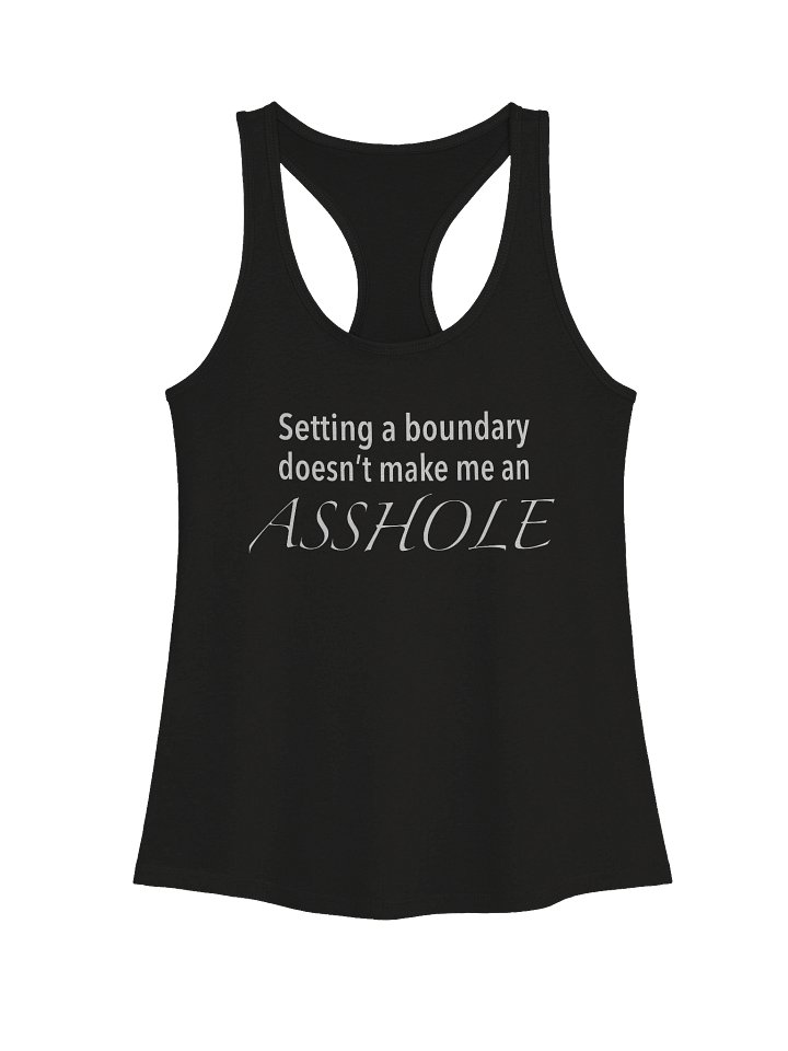 Setting a Boundary Women's Tank product image (1)