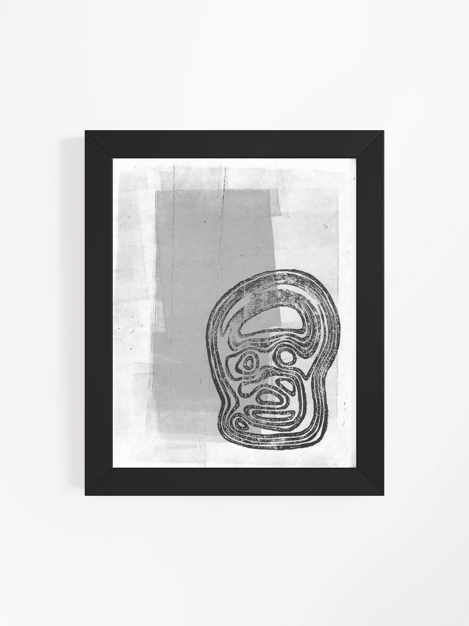 GREY AREA SMUDGE. [Framed Print] product image (4)