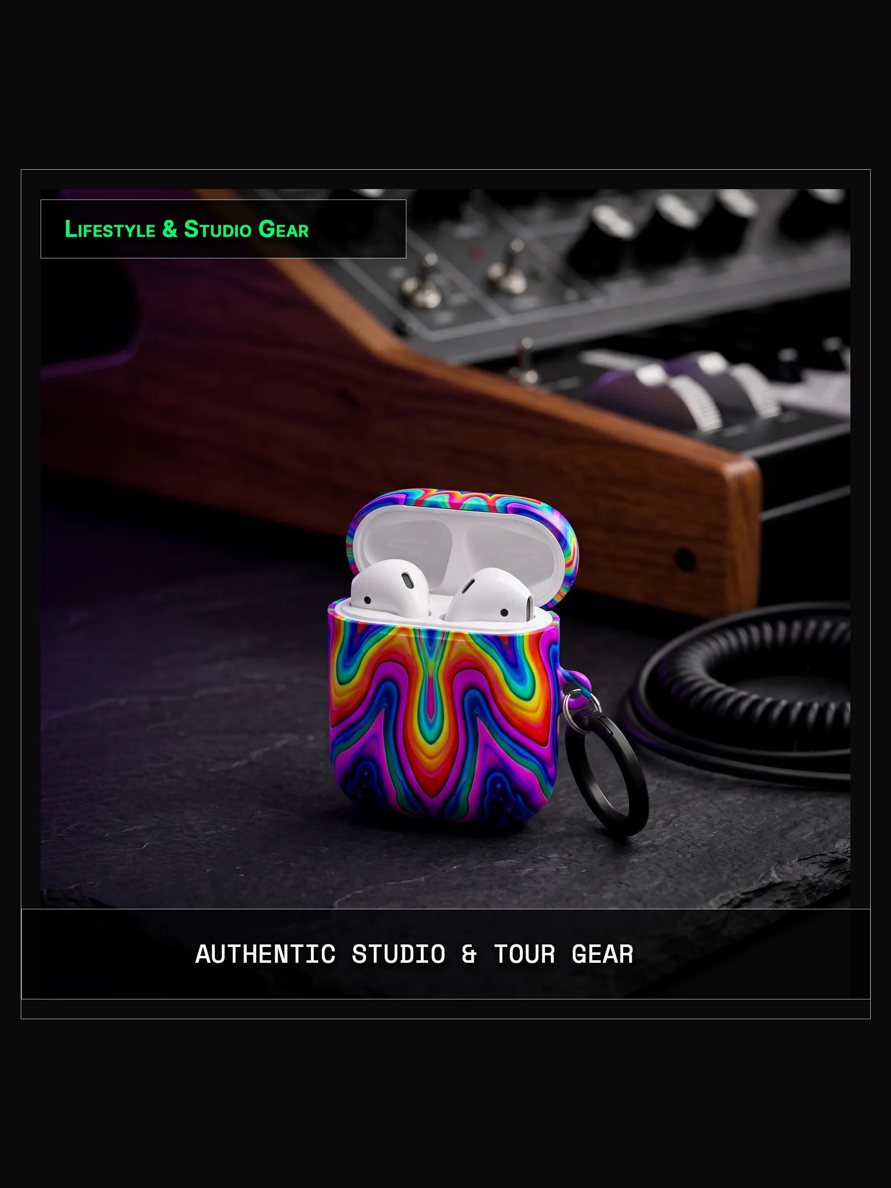 Artifact 01: Liquid Aum Resonance - Shockproof AirPods & Earbuds Tough Case product image (3)