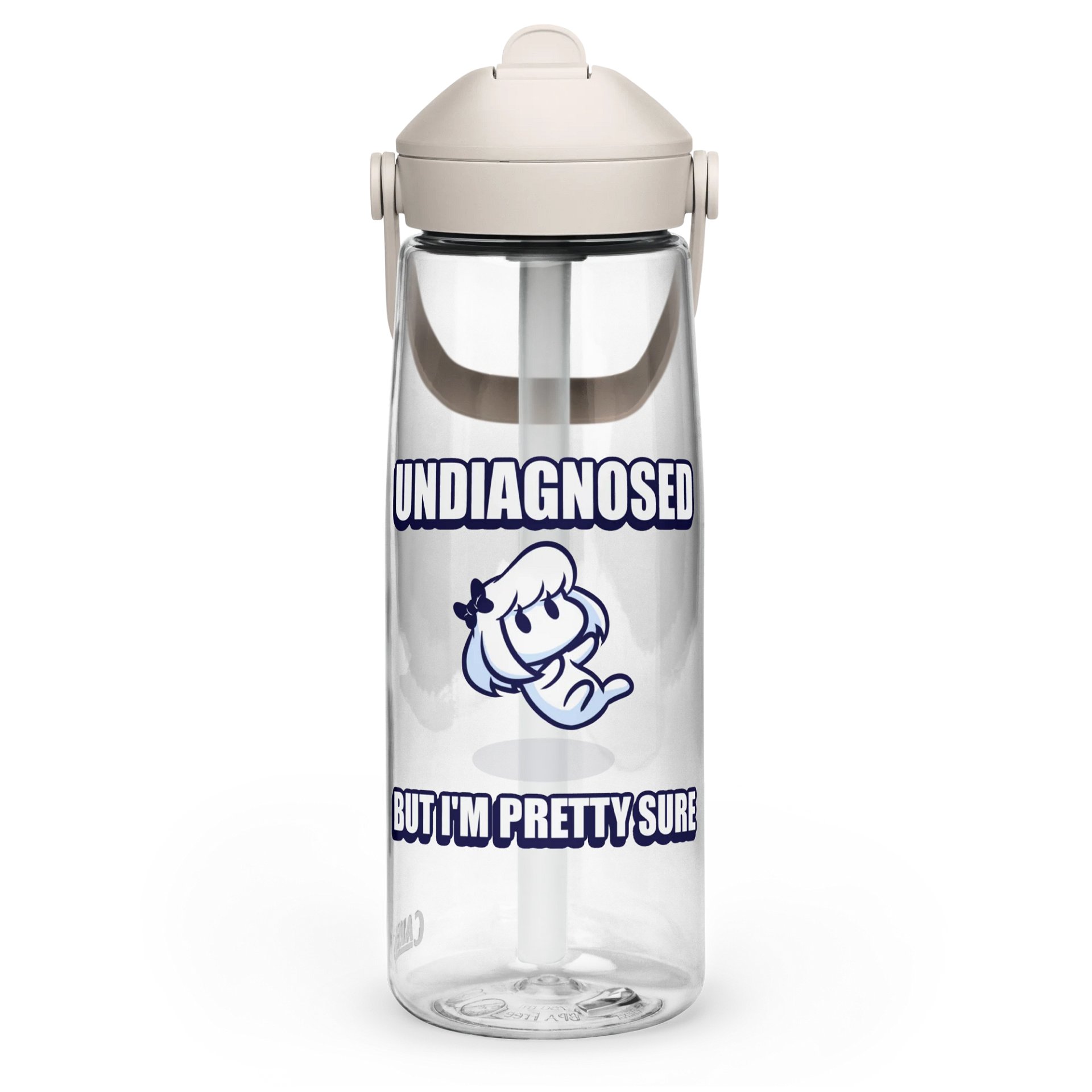 Mini Mona "Undiagnosed" Water Bottle product image (3)