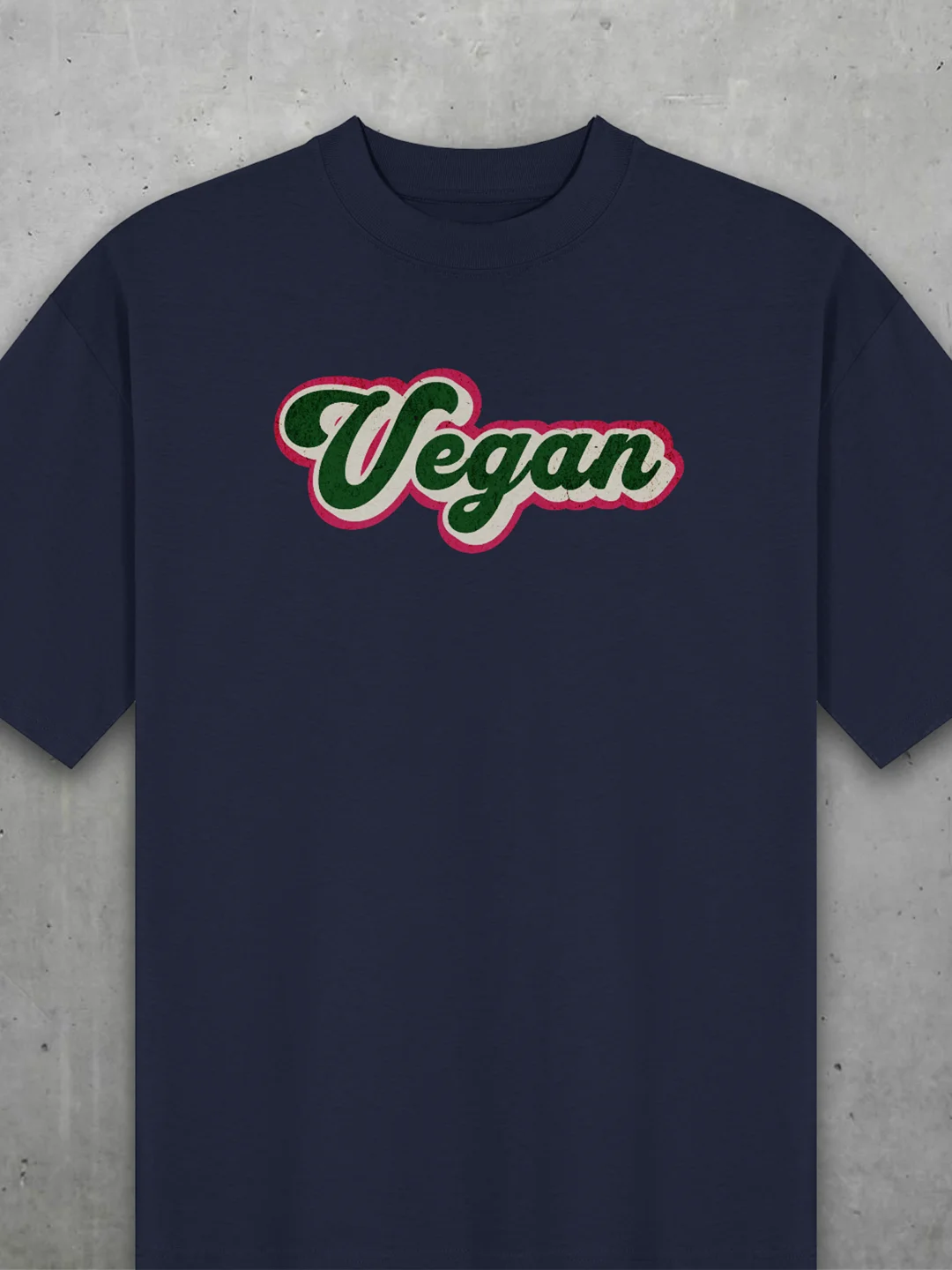Retro Vegan Oversized Tee product image (1)