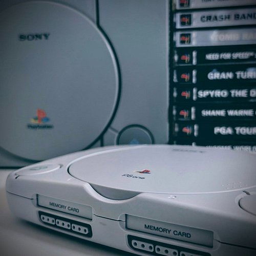 The PS One. Smaller and spelt with letters. 