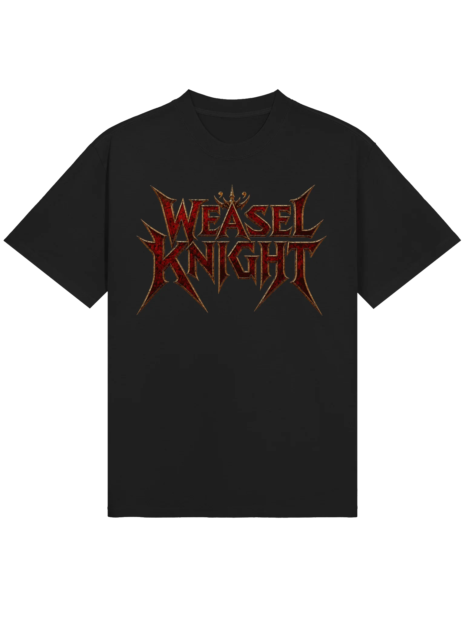 Weasel Knight - Metal Logo Shirt product image (1)