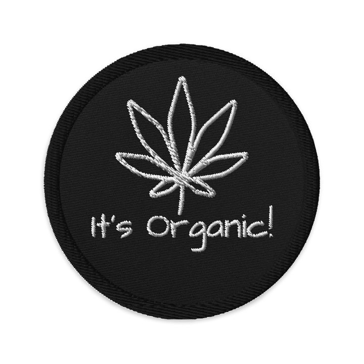 It's Organic! Cannabis Leaf Patch product image (1)