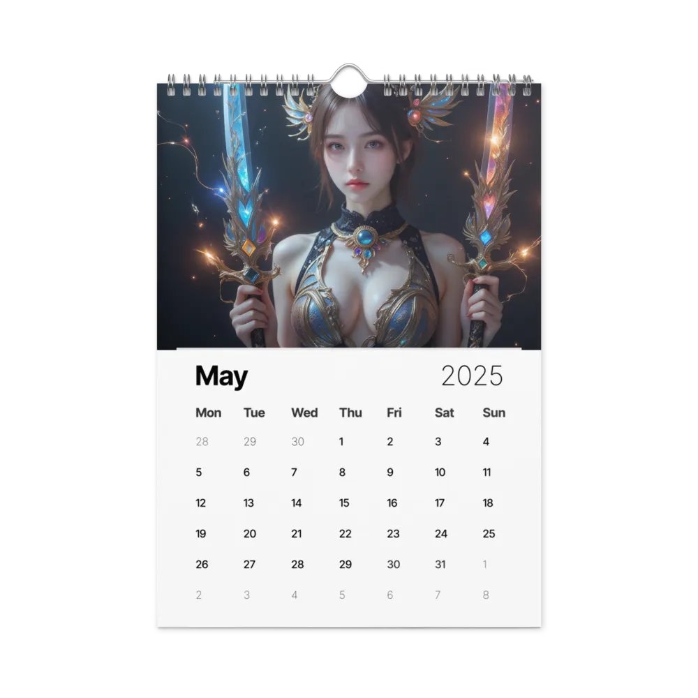 Fantasy Wall Calendar 2025 product image (11)