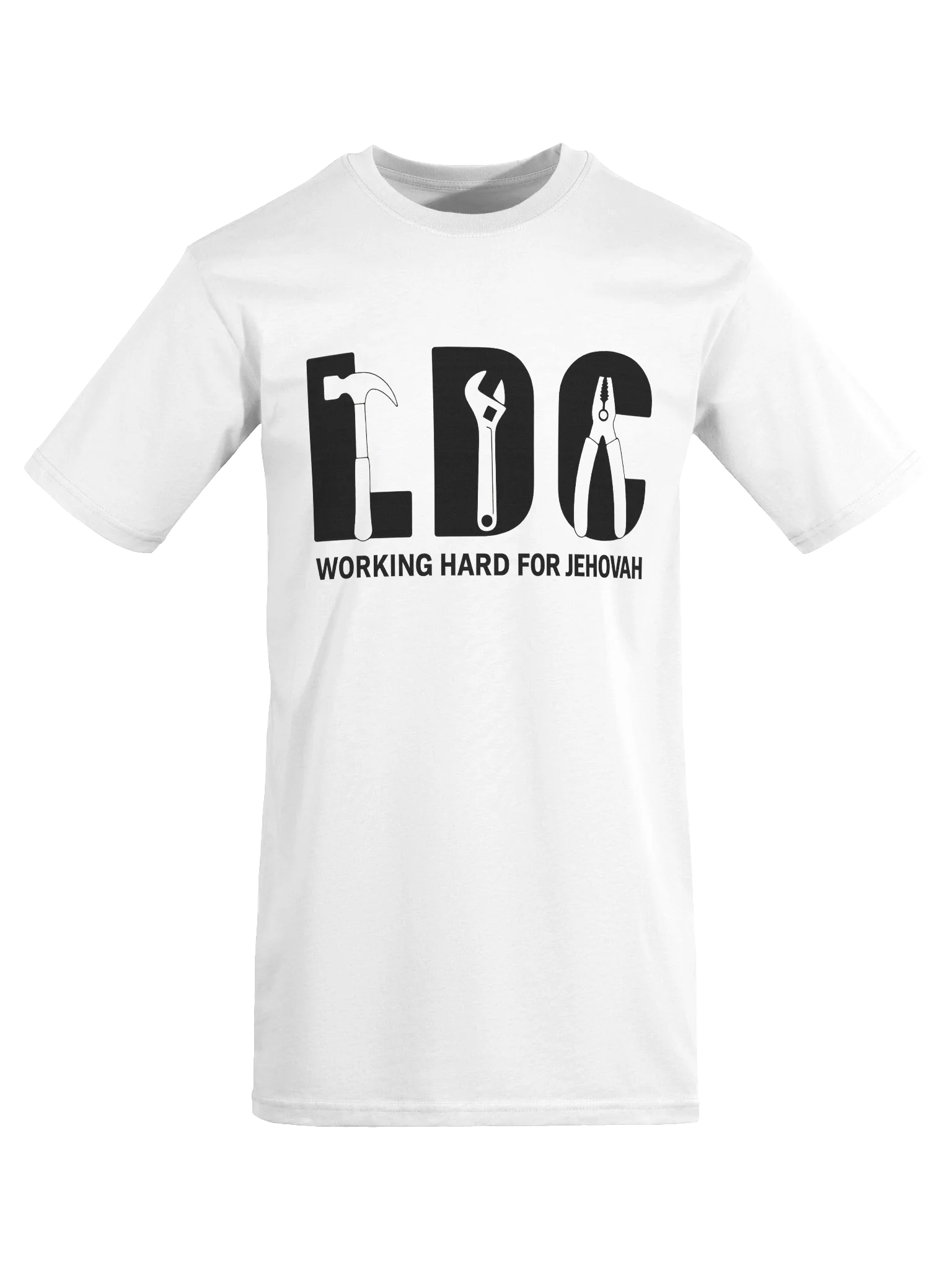 LDC Volunteer Tee – Heavyweight Cotton | Working Hard for Jehovah product image (13)