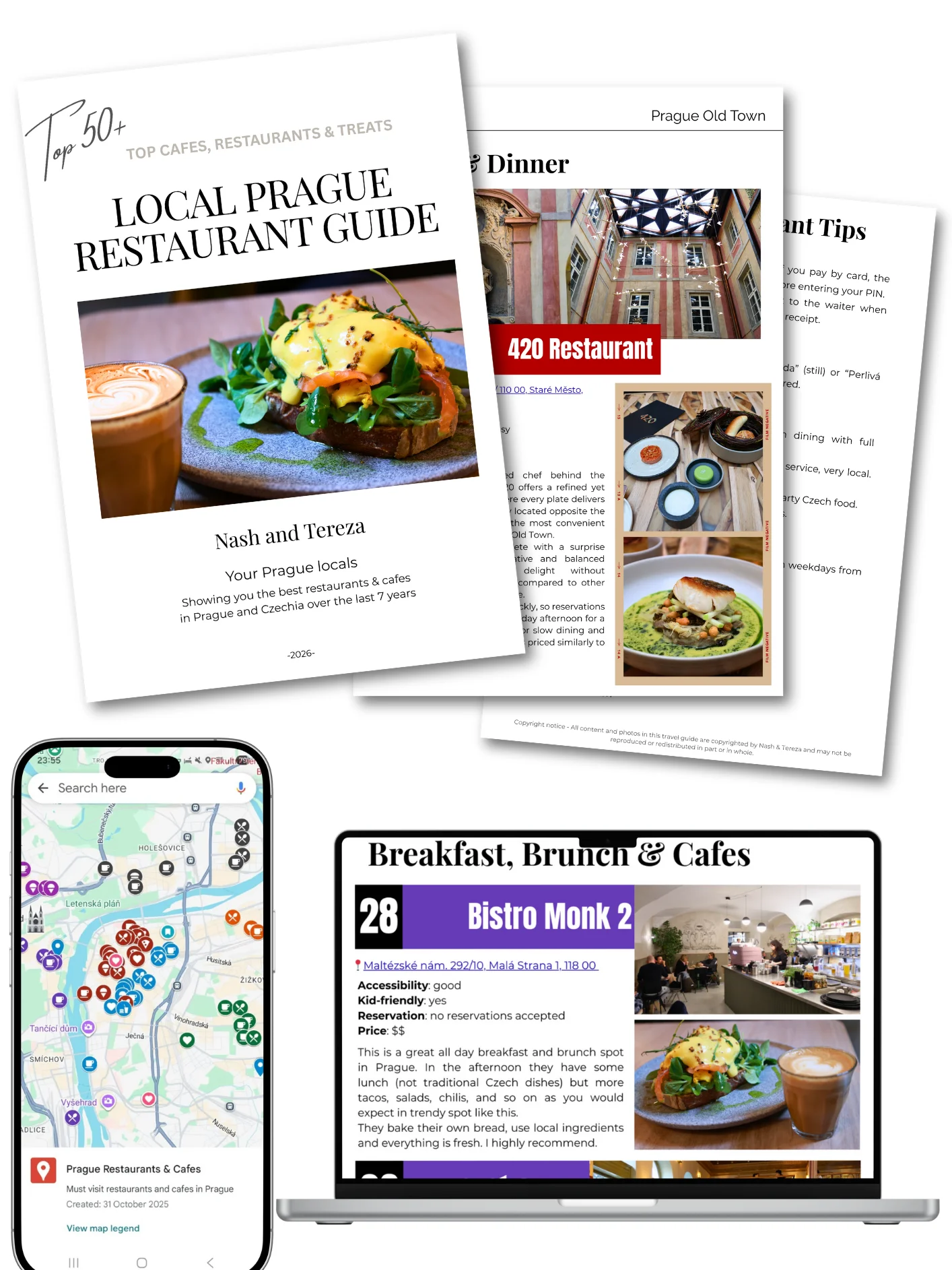 Prague Bundle: 3 & 6 Day Itineraries, 64 Restaurants and 2 Digital Maps product image (4)