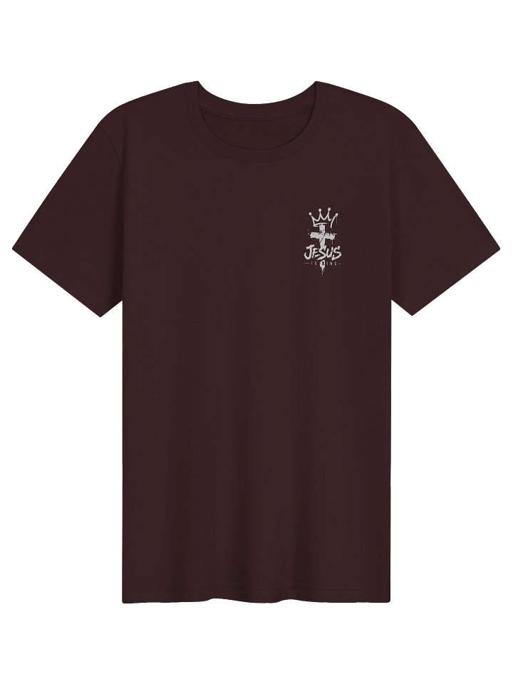 Jesus is King - T-shirt Left Pocket product image (1)
