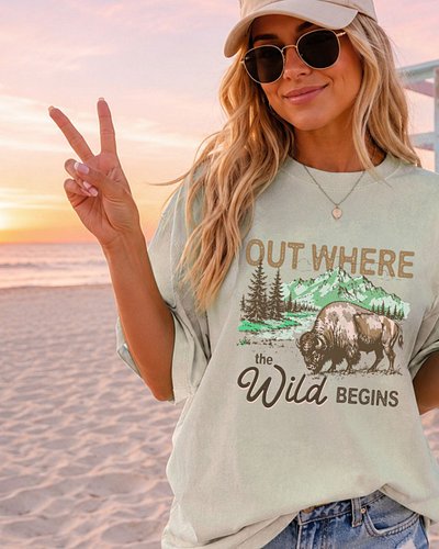 Out Here The Wild Begins

#nature #parks #wildlife #tshirt