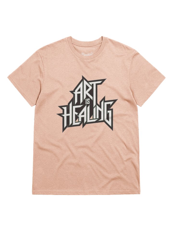 Art is Healing 100% Organic Cotton Rocker T-Shirt product image (28)