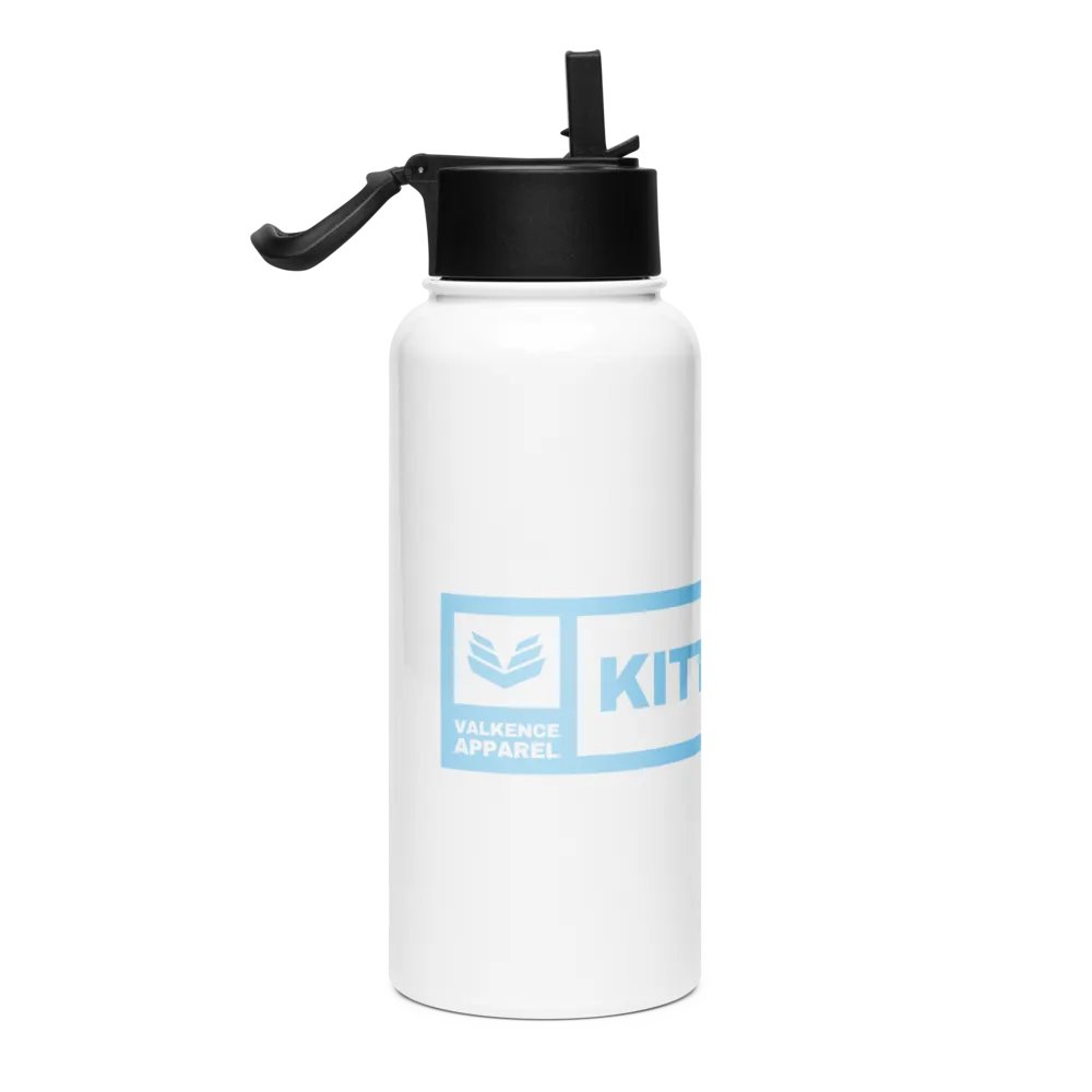 Kittykat23 Water Bottle with Straw Lid - Light Blue product image (4)