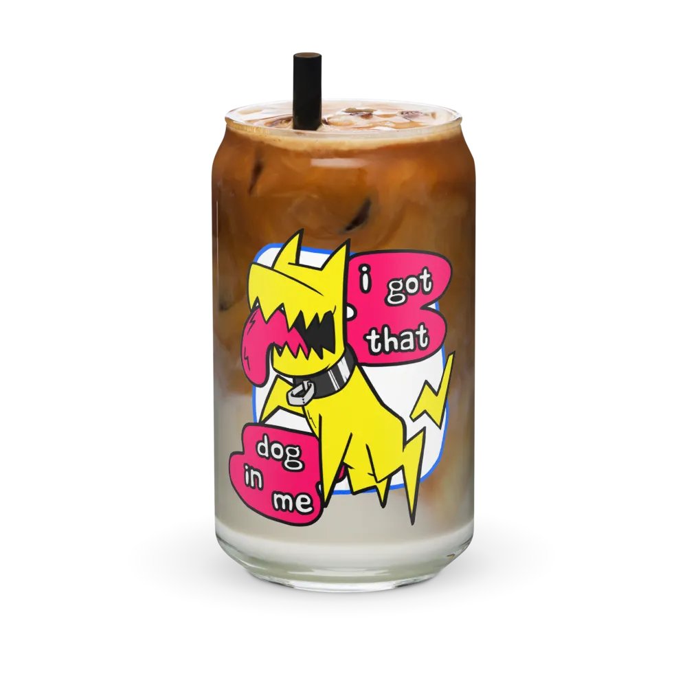 "Got That Dog" Gremmy Soda-Glass product image (6)