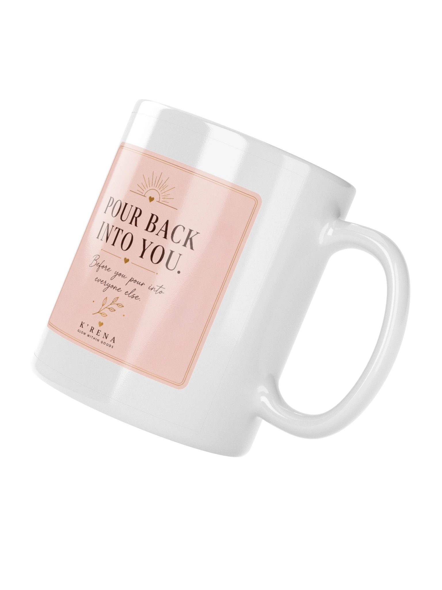 Pour Back Into You Mug | Self-Care Coffee Mug product image (5)