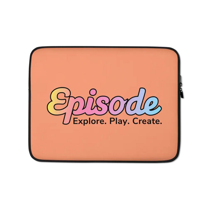 Episode Laptop Sleeve Orange With Gradient Logo product image (1)