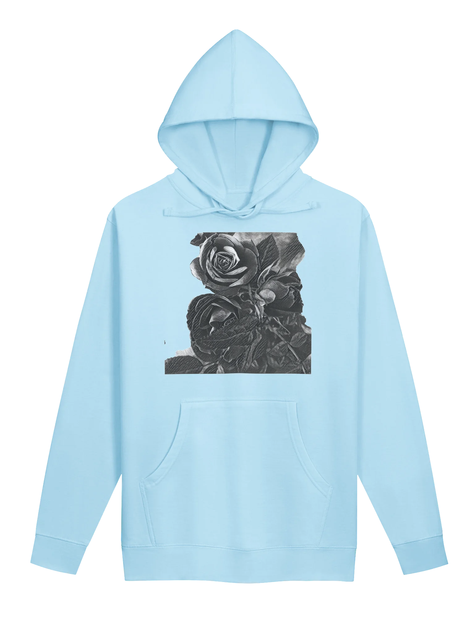 Love Two Rose Long Hoodie product image (1)