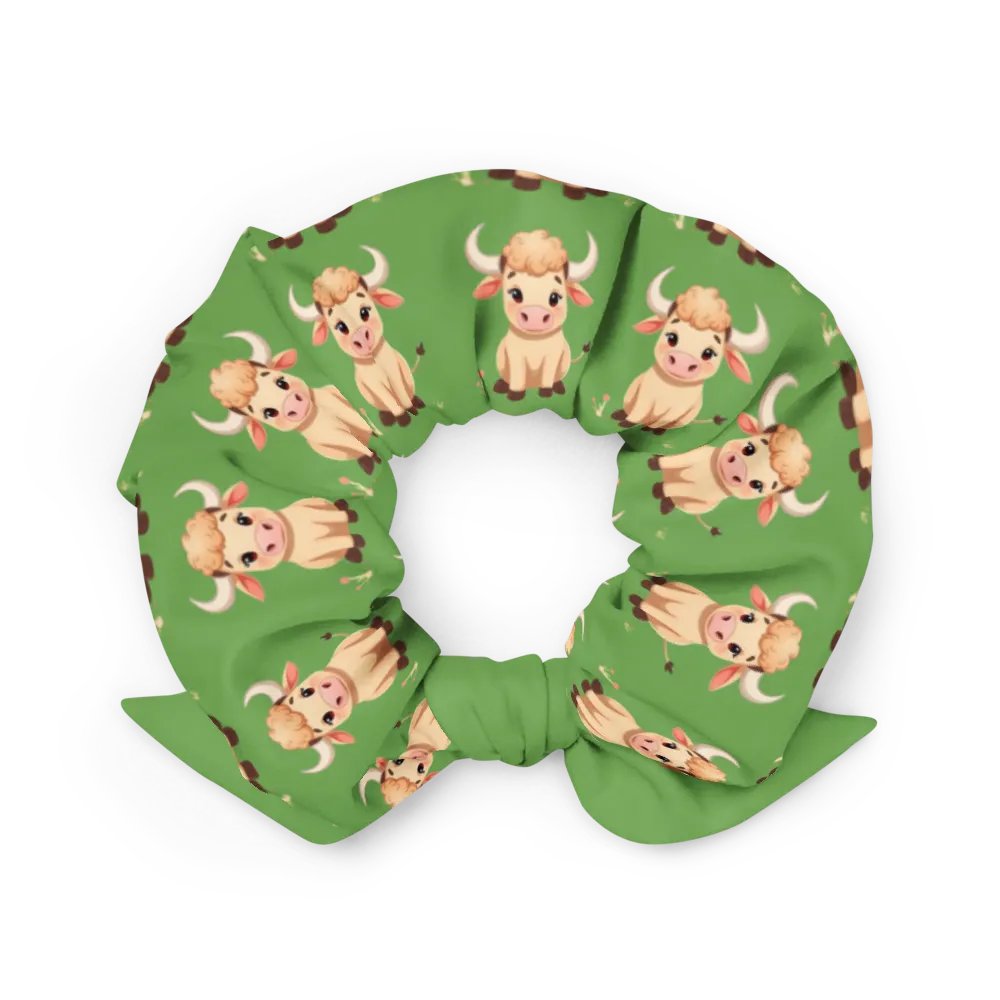 Moo-Licious Taurus All-Over Print Scrunchie product image (2)