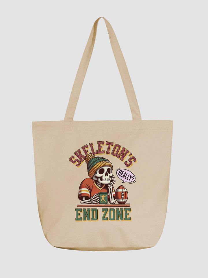 Skeletons End Zone Football Eco-Friendly Tote Bag product image (5)