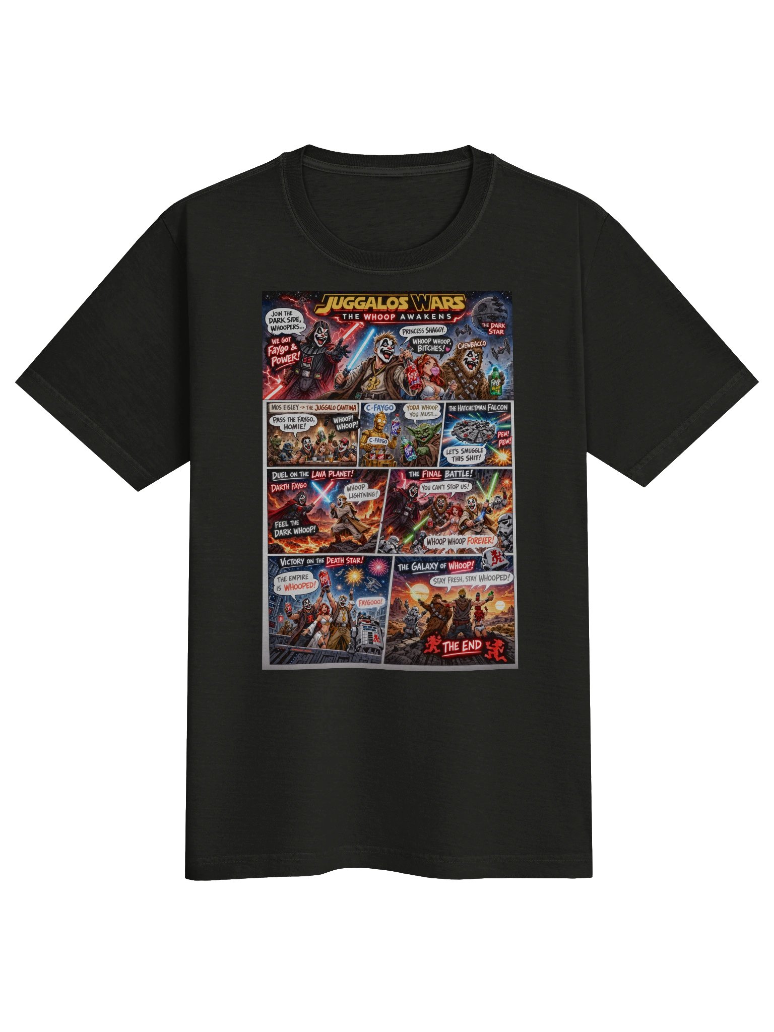 🪓 Juggalo Wars: The Whoop Awakens T-Shirt product image (1)