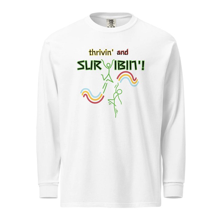 SURVIBIN' - LONG SLEEVE T-SHIRT product image (7)