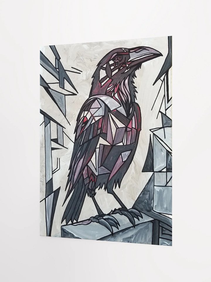 Blood Crow Cubist Painting product image (2)