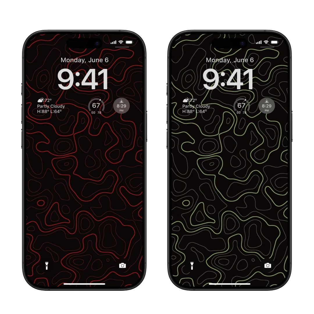 Topo Wallpaper Pack product image (6)