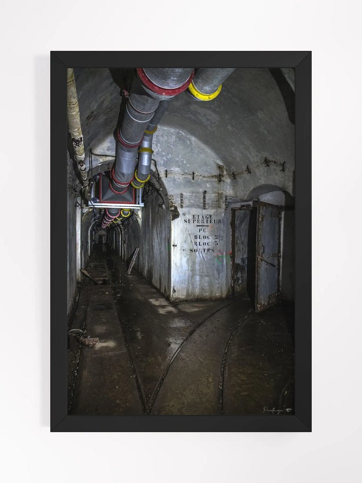 Print Fine Art - The Forgotten Bunker - Abandoned Underground Fortification product image (2)