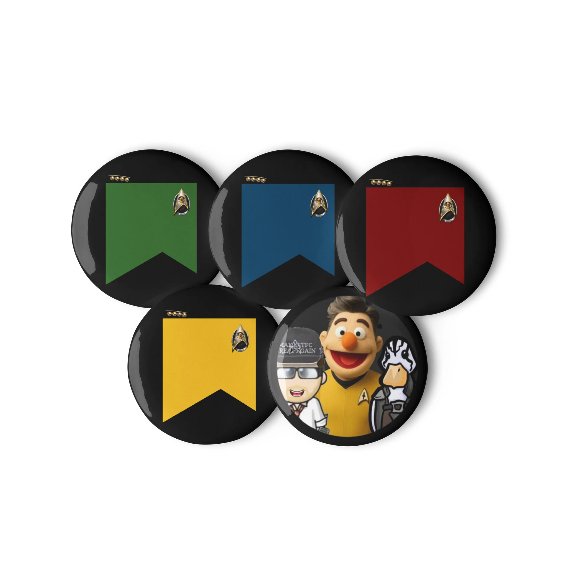Officer Inspired Pin Badge Set product image (2)