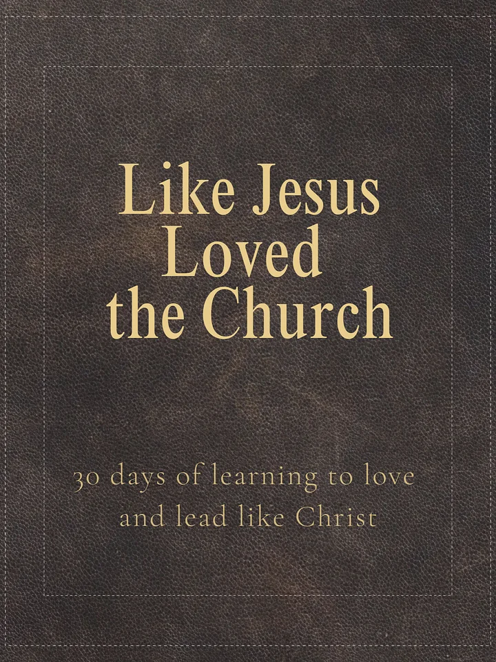 Like Jesus Loved The Church product image (1)