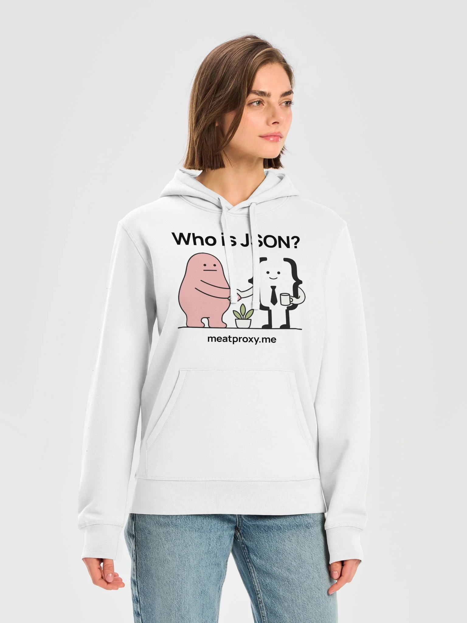 Who is JSON? Hoodie thumbnail 5