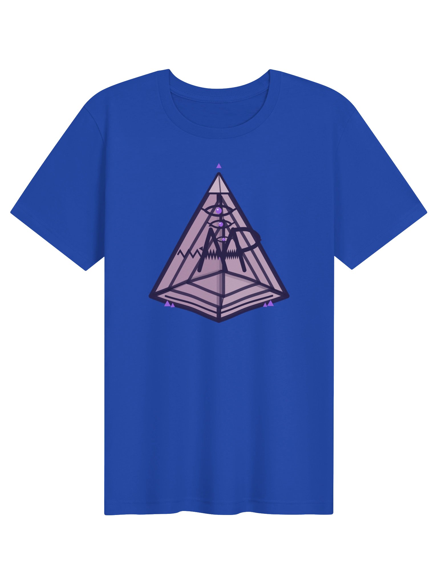 Mt. AMP 5D Pyramid Tee — Blue product image (1)