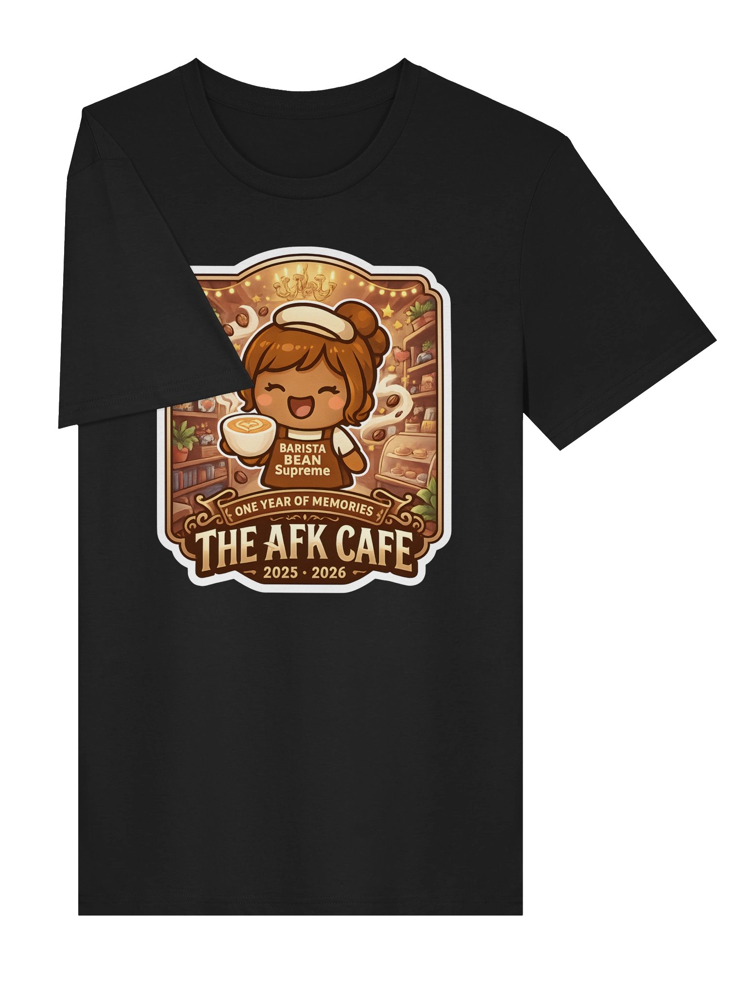 The AFK Cafe • One Year of Memories Premium Tee product image (3)