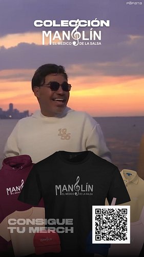 Merch de Manolin disponible en Páfata Shop!! 

🔗Link en la Bio