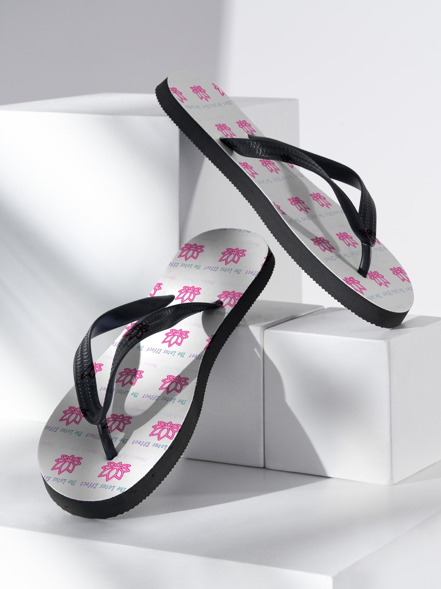 Lotus Effect Multi-Logo Flip Flops product image (2)