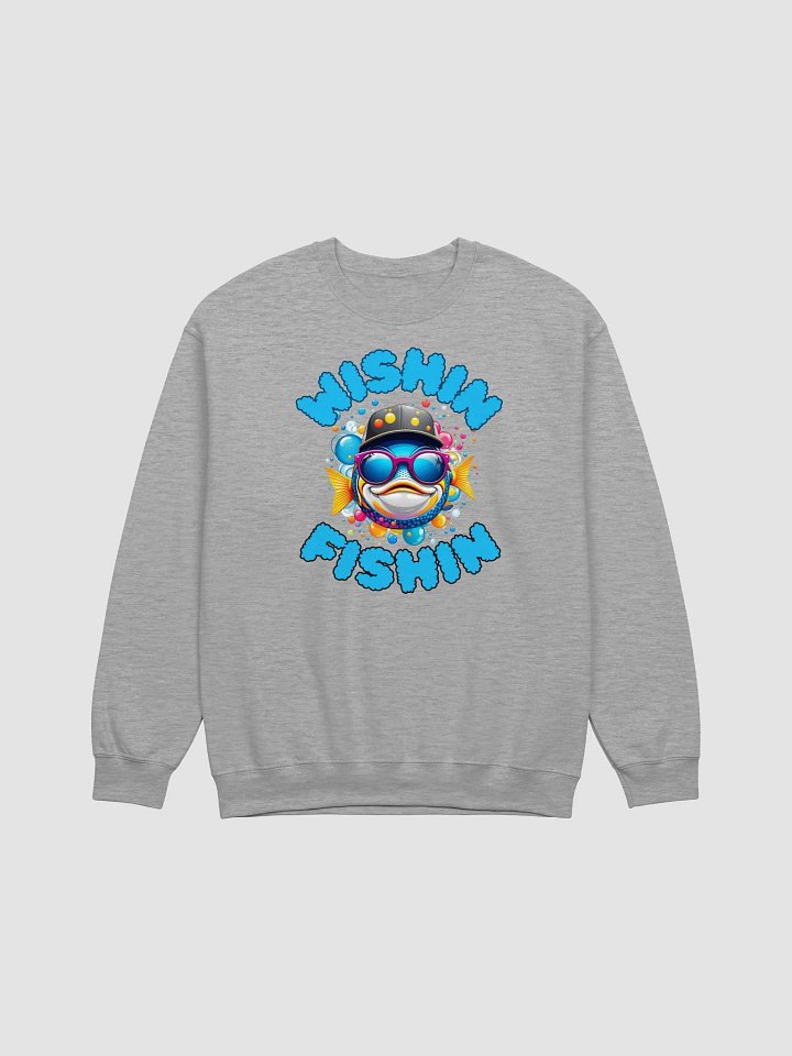 Wishin Fishin Fun Crewneck Sweatshirt product image (21)