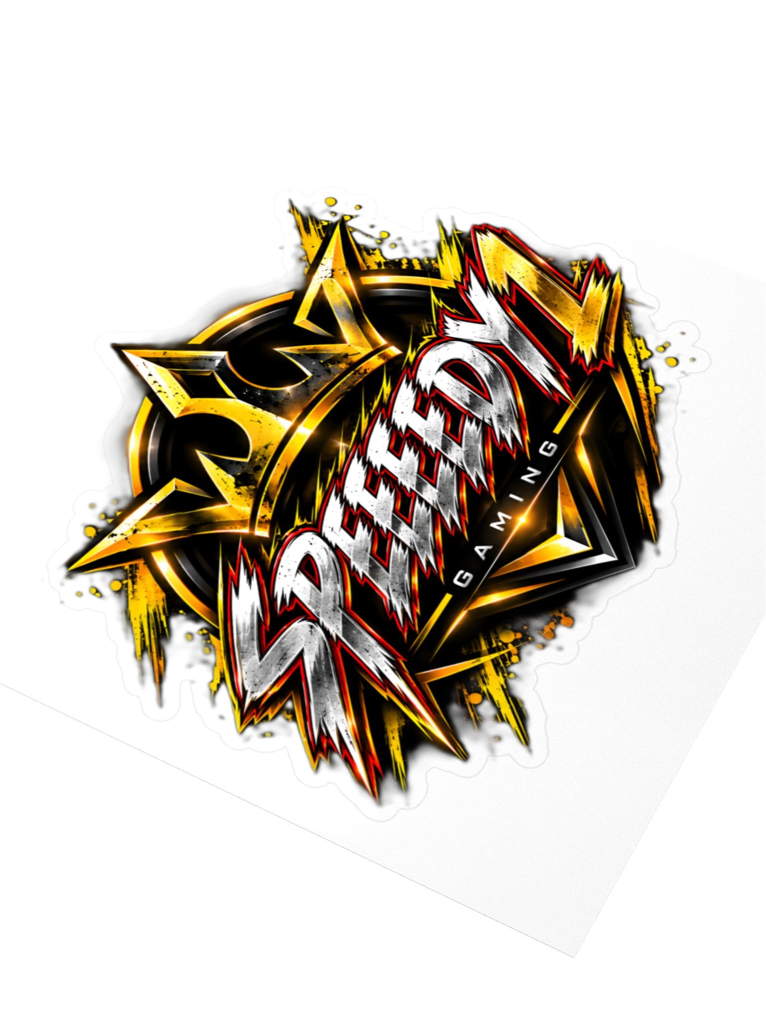 Speeeedy Gaming Crown Logo Kiss Cut Stickers product image (3)