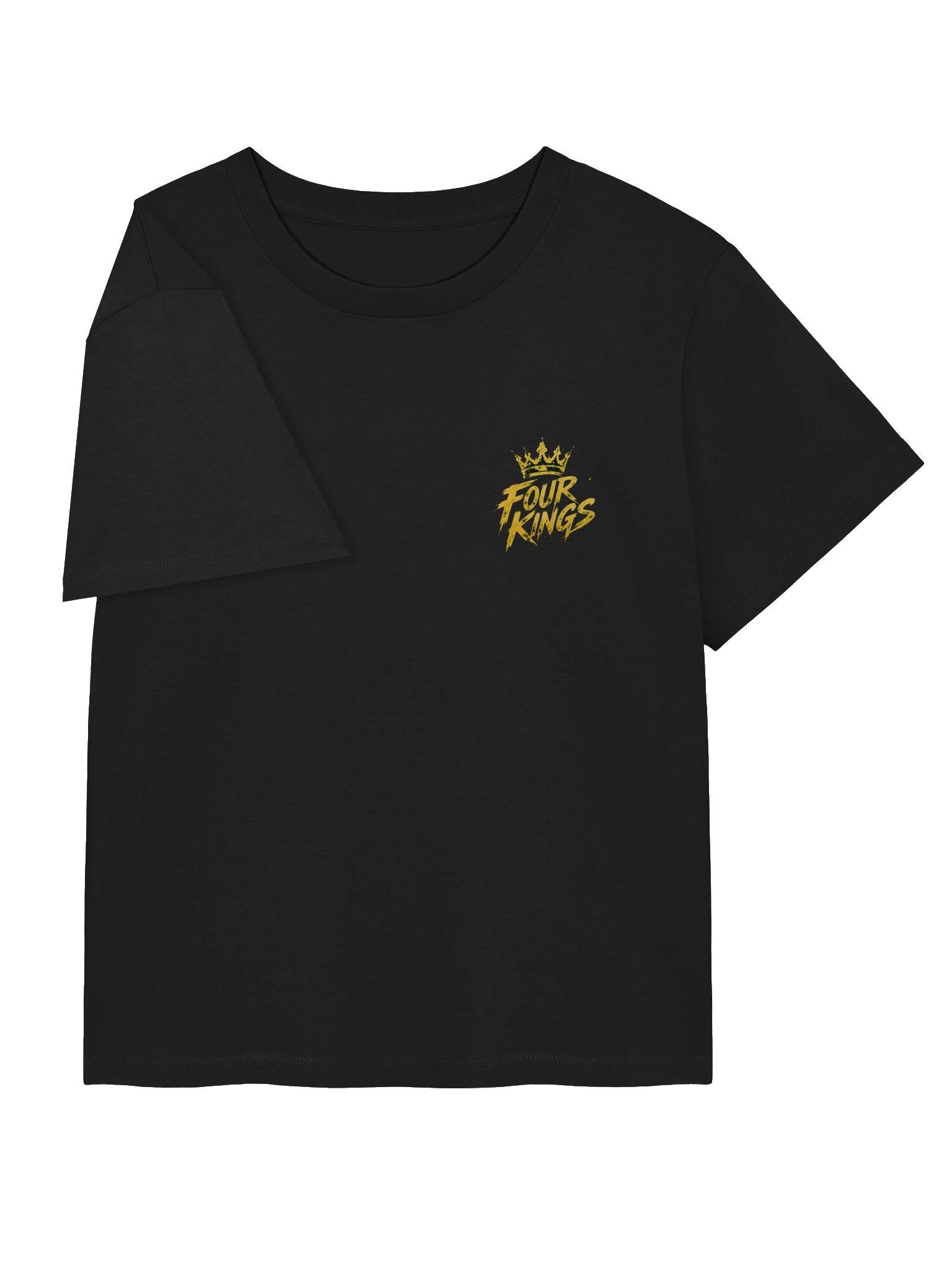 FOUR KINGS Women's Organic Ribbed-Neck Tee product image (11)