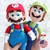 Mario Bros and Luigi Patron (Digital Download)