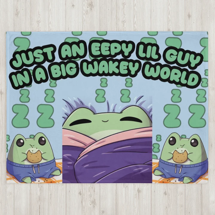 Just a eepy lil guy Blankie product image (2)