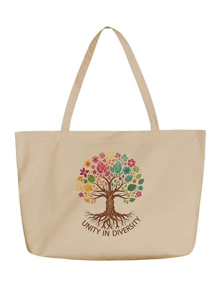 Eco-friendly tote bag: Unity in Diversity product image (1)