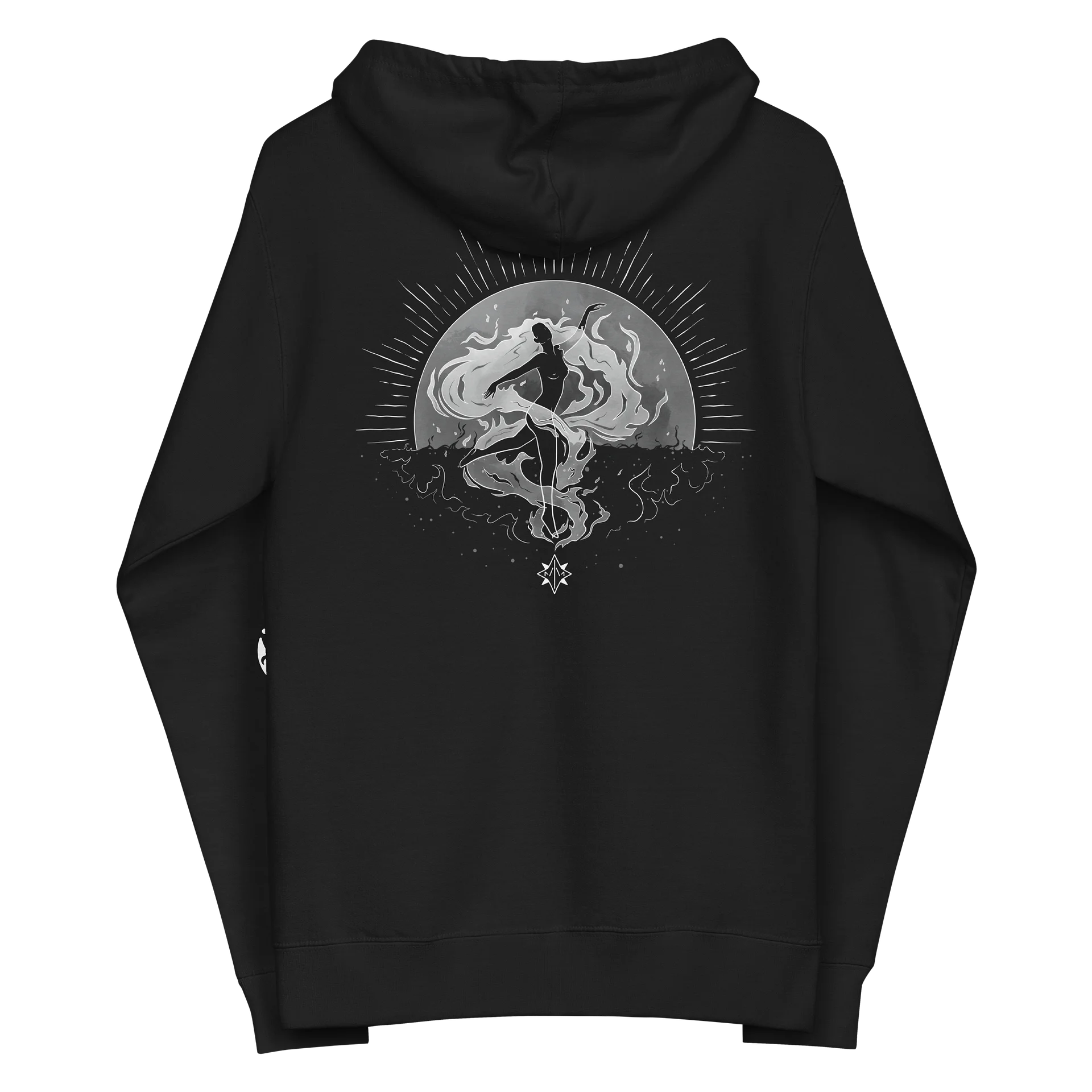 𝖘𝖊𝖗𝖆𝖕𝖍𝖎𝖓𝖆 fleece zip-up hoodie product image (1)