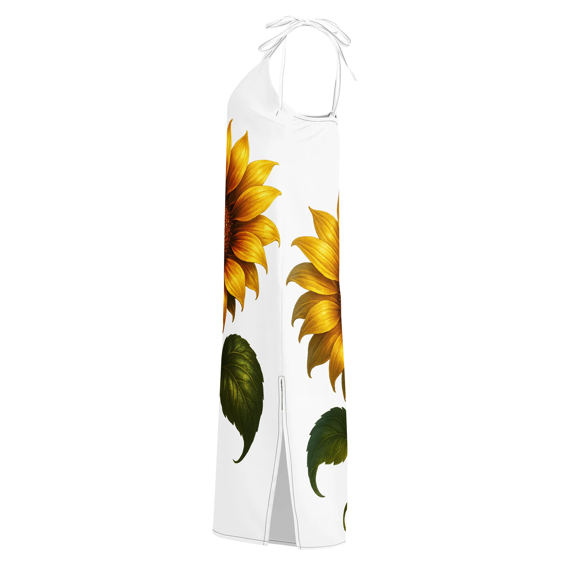 Sunflower Serenade Print Slip Dress product image (3)