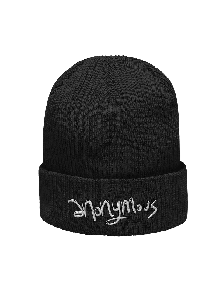Anonymous Saucer Organic Ribbed Beanie product image (1)
