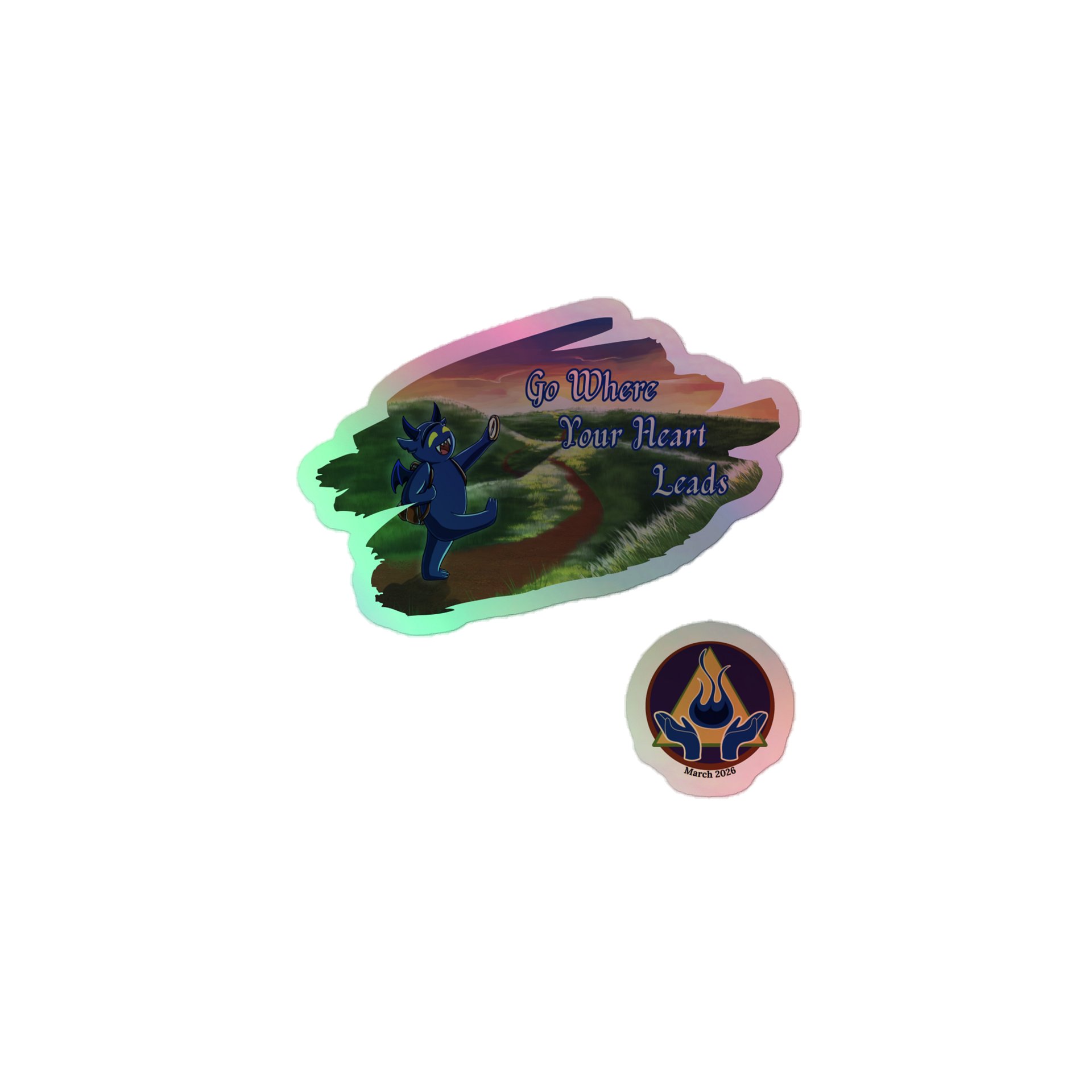 2026 Birthday Bash Holographic Sticker Pack product image (1)