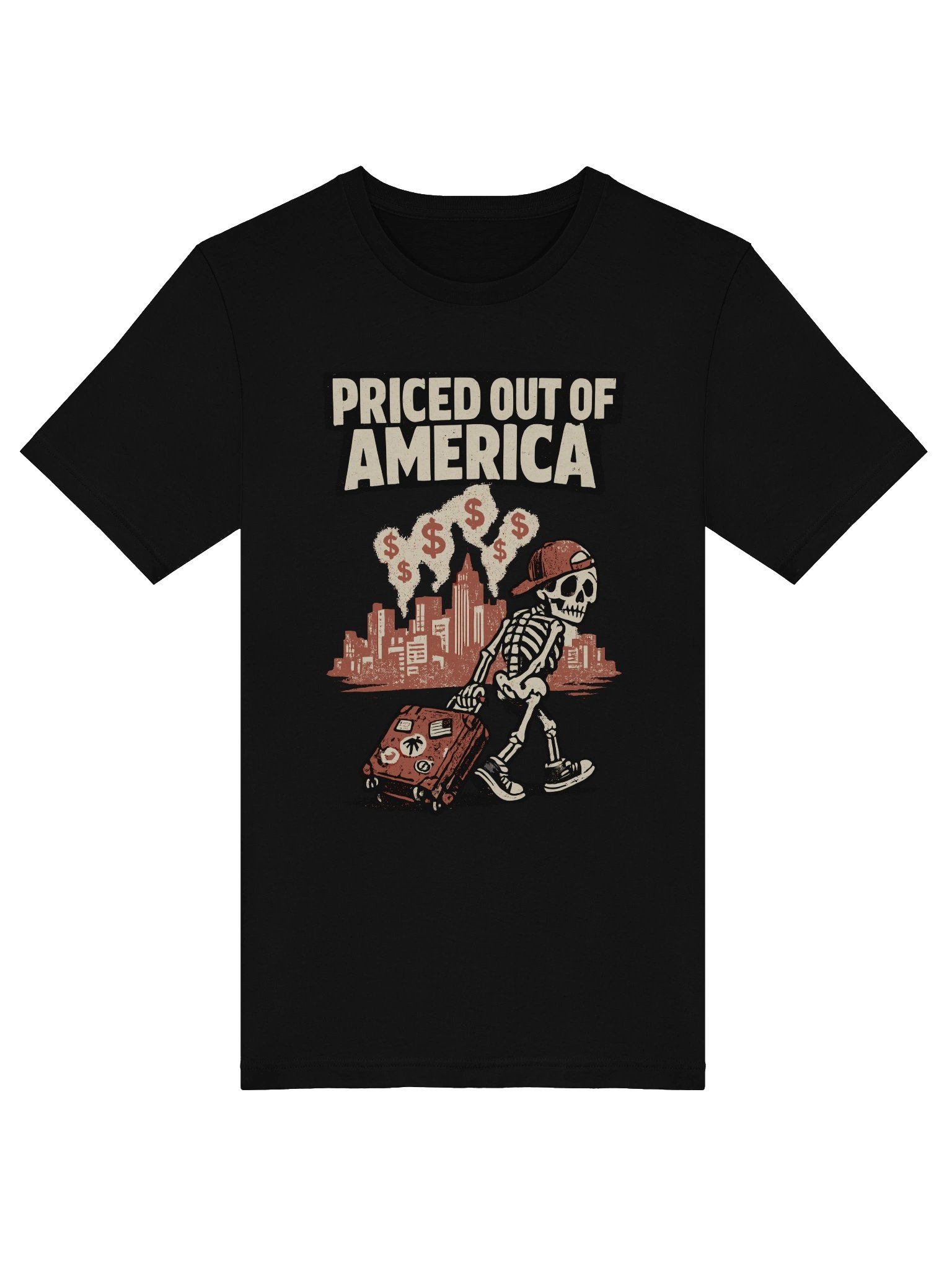 Priced Out Skeleton Tee product image (5)