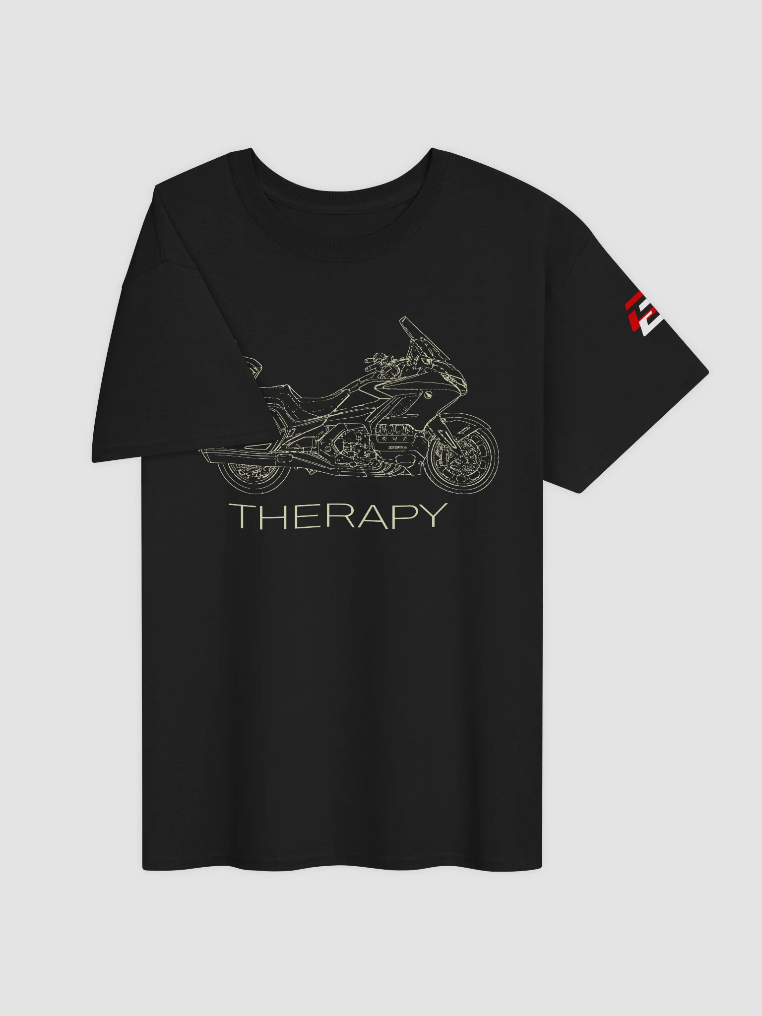 Therapy T-shirt YELLOW TEXT (Tour) product image (3)