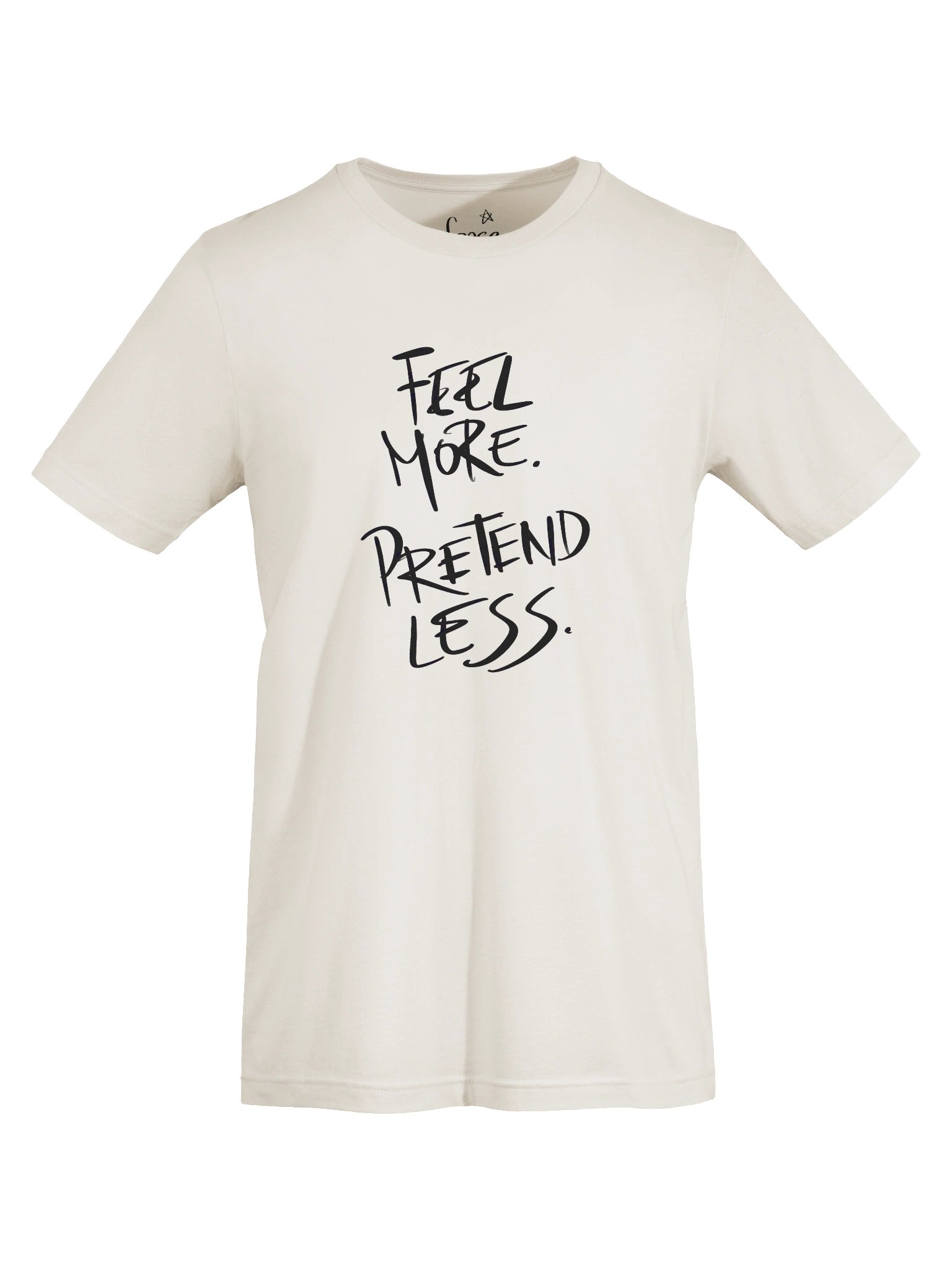 Feel More Pretend Less T-Shirt | Mindful Quote Tee | Self Expression Shirt product image (9)
