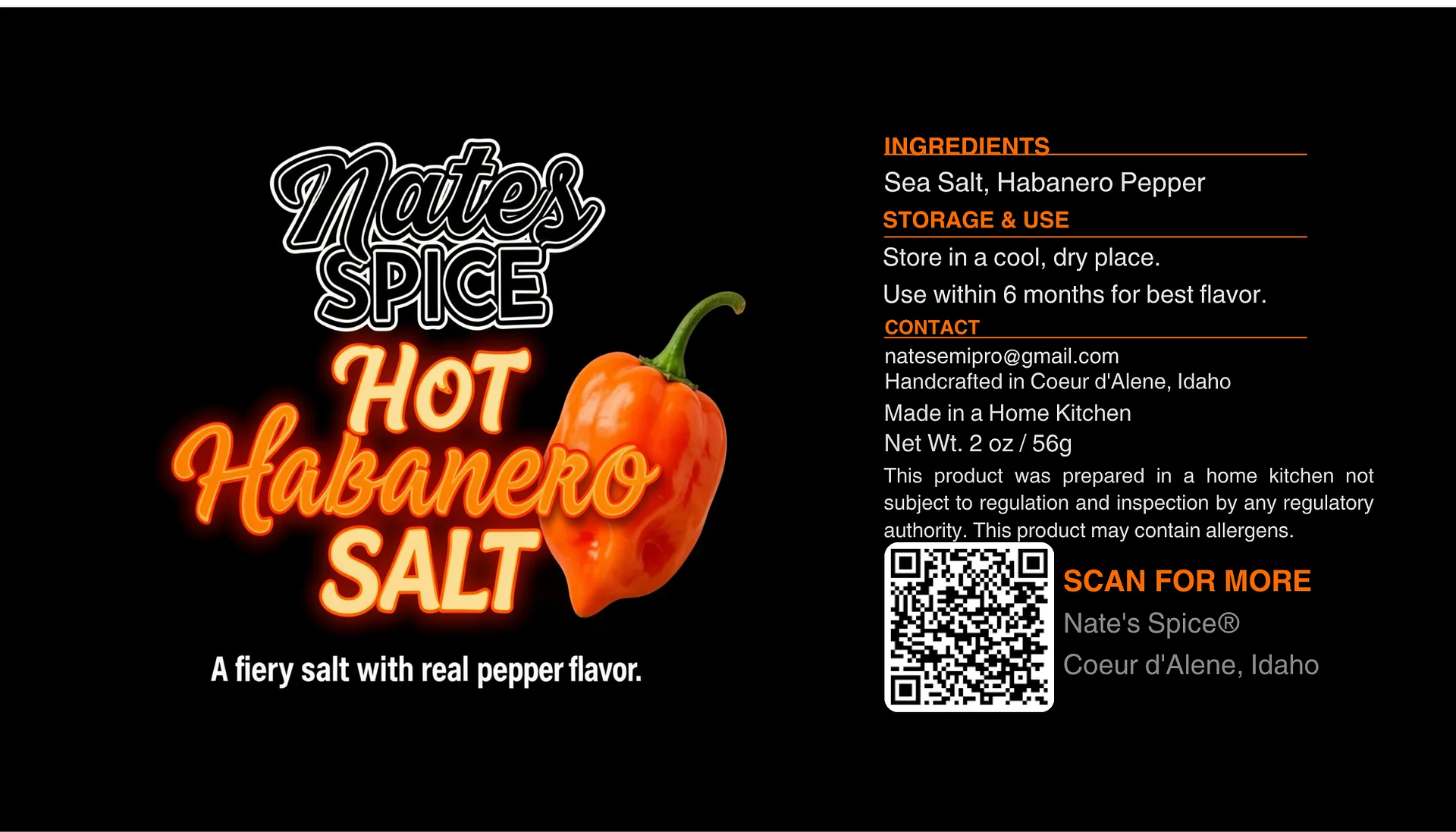 Hot Habanero Salt product image (2)