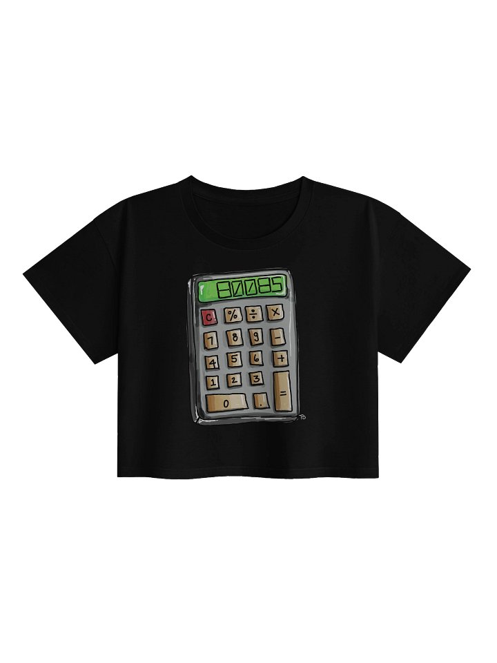 Boobs Calculator Women's Crop Top product image (2)