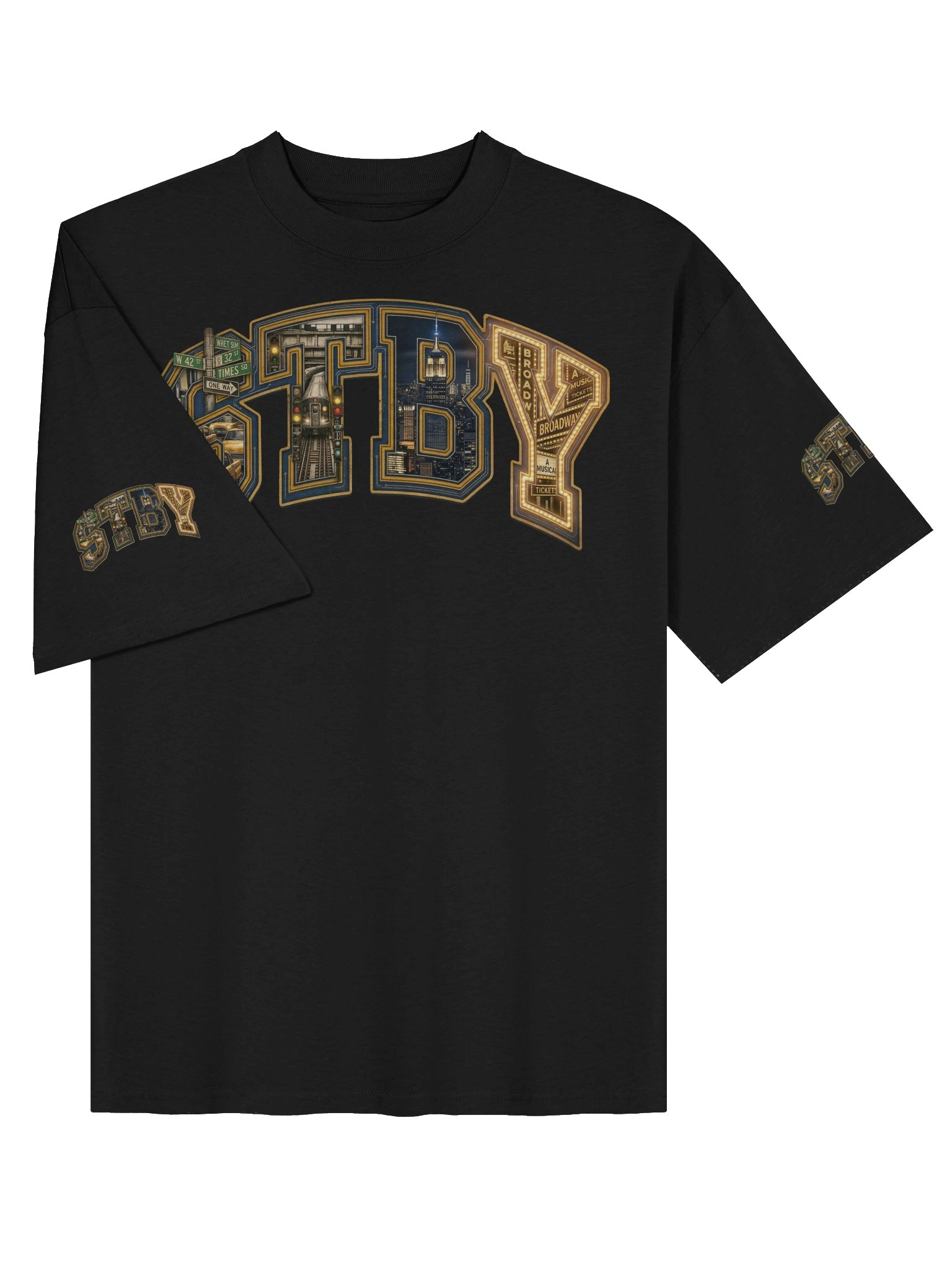 NYC-themed Organic Oversized Tee product image (14)
